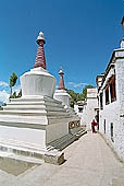 Ladakh - chrtens at Sankar Gompa (Leh)